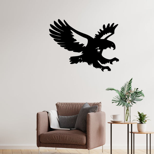 Black Eagle Design Premium Quality Wooden Wall Hanging