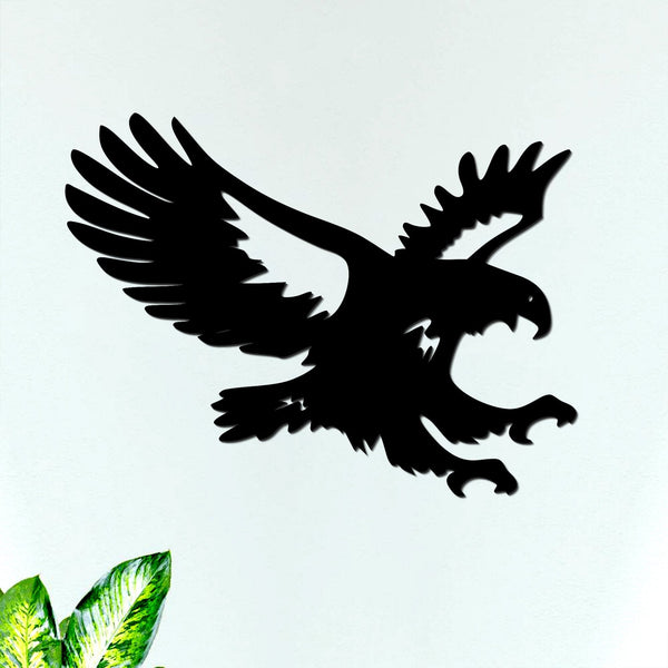 Black Eagle Design Premium Quality Wooden Wall Hanging