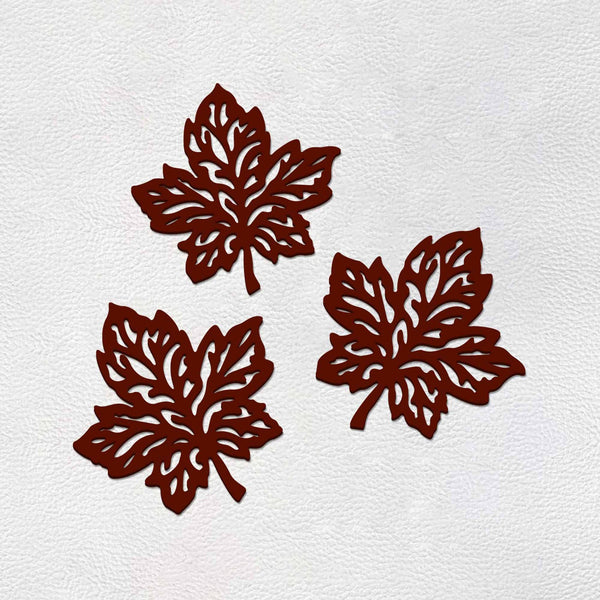 Brown Leaf Design Premium Wooden Wall Hanging – Nature’s Elegance for Your Walls