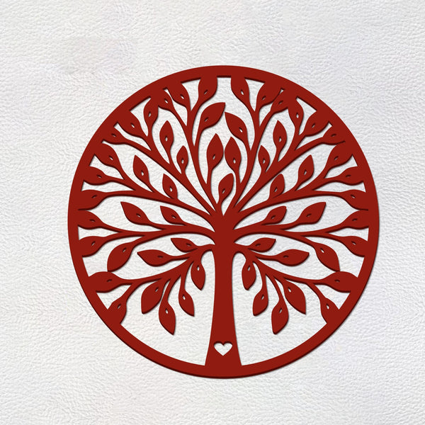 Elegant Circle Tree Design – Premium Quality Wooden Wall Hanging