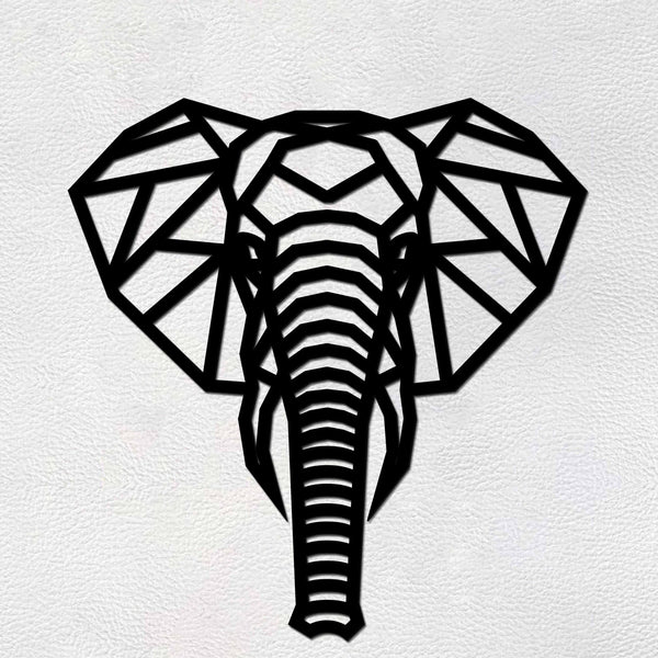 Elegant Elephant Head Wooden Wall Hanging – Premium Quality Décor