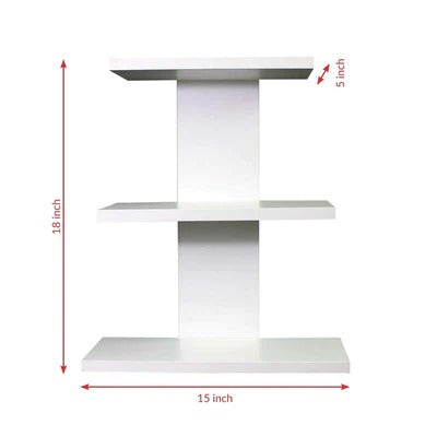 Classic Decorative Wooden Wall-Mounted Shelf – Stylish, Functional & Timeless