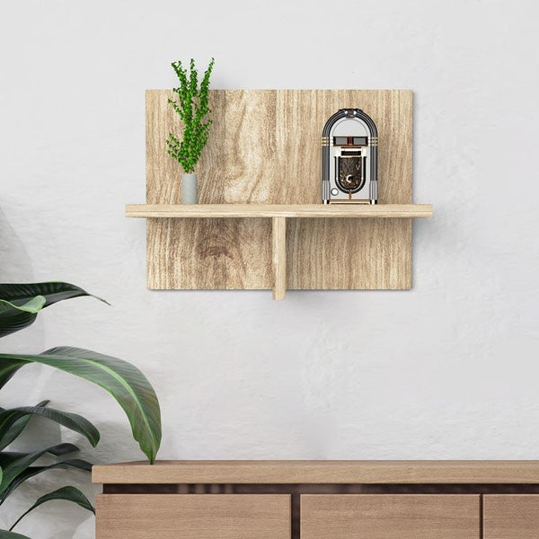 Classic Square-Shaped Wooden Wall Shelves – Mid-Century Modern Style