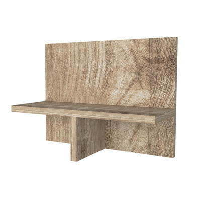 Classic Square-Shaped Wooden Wall Shelves – Mid-Century Modern Style