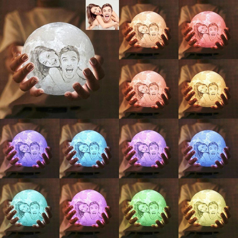 Moon Lamp 3D (Personalised)