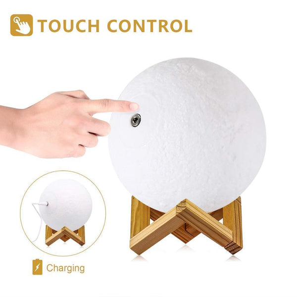 Moon Lamp 3D Print - Gifty
