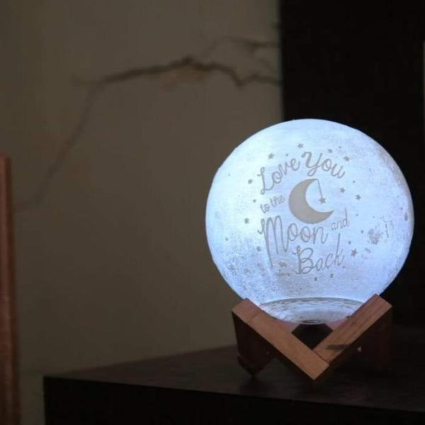 Moon Lamp 3D Print - Gifty