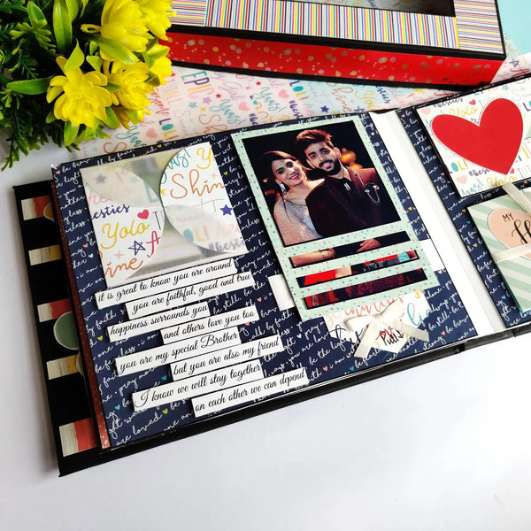 Rotating Wheel Birthday Scrapbook - Gifty