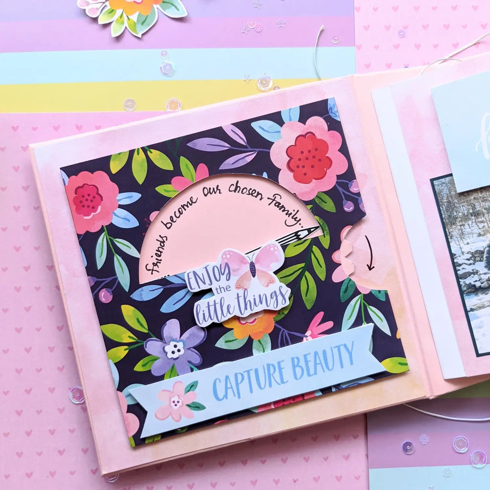 You Capture my Heart scrapbook