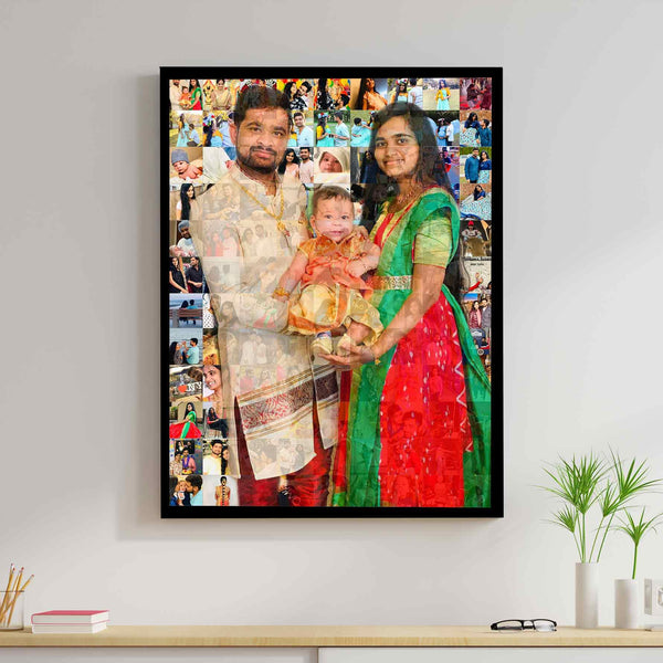 Mosaic Photo Frame (Personalised) - Gifty