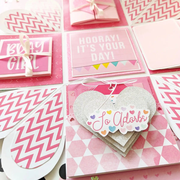 Blush Pink Explosion Box