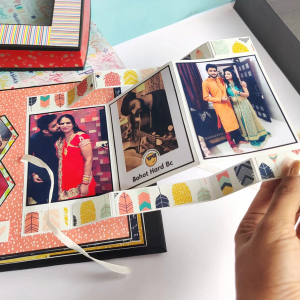 Rotating Wheel Birthday Scrapbook - Gifty