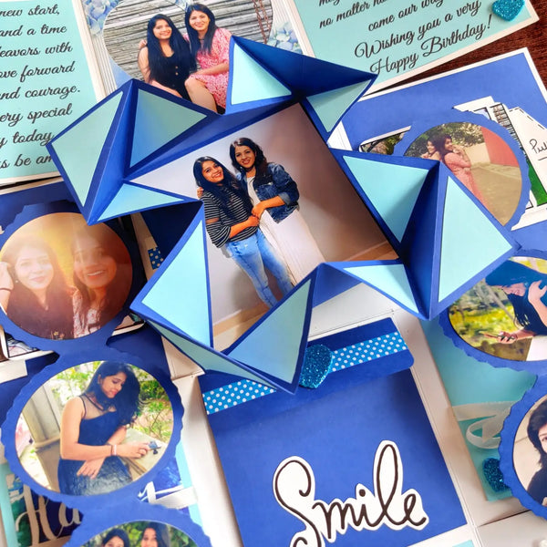 Infinity Box-1 | Blue & White