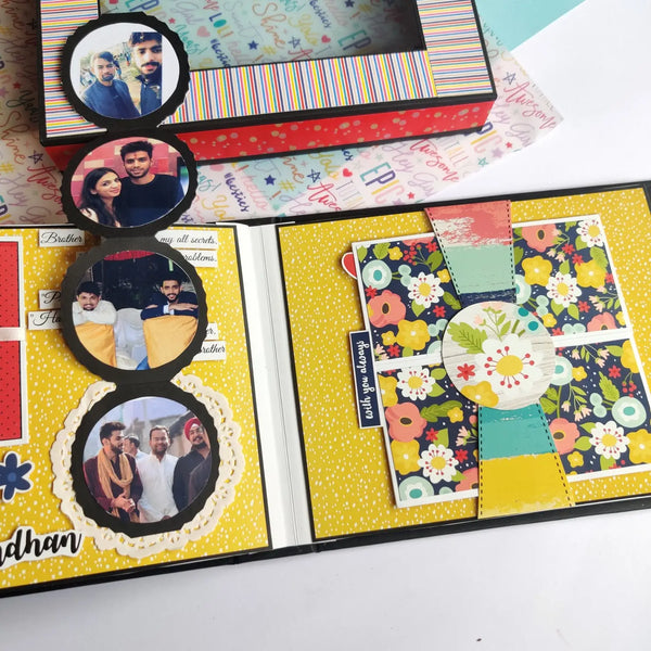 Rotating Wheel Birthday Scrapbook - Gifty