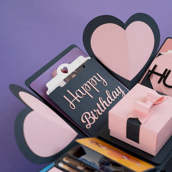 Explosion Box - Baby Pink