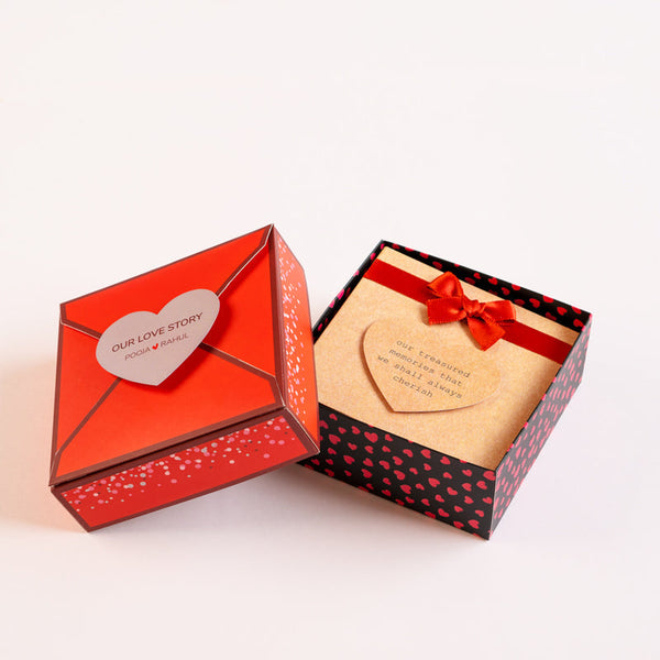 Mini scrapbook album - Our treasured story