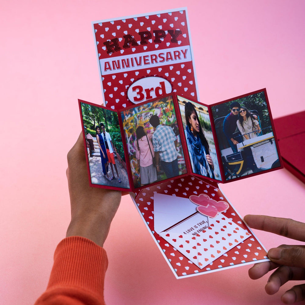 Personalised Twist Popup Greeting Card