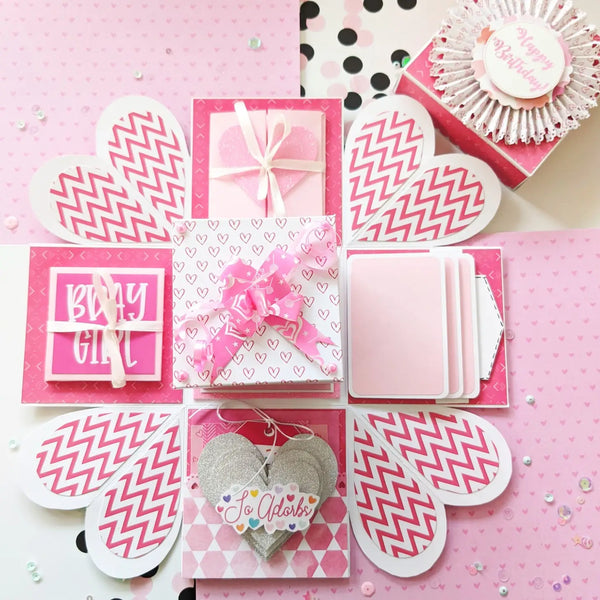 Blush Pink Explosion Box