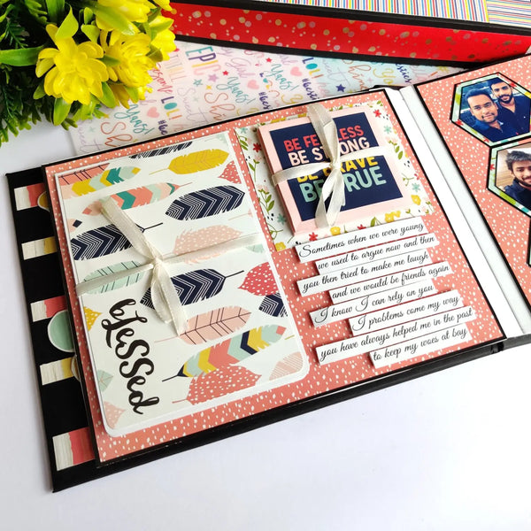 Rotating Wheel Birthday Scrapbook - Gifty