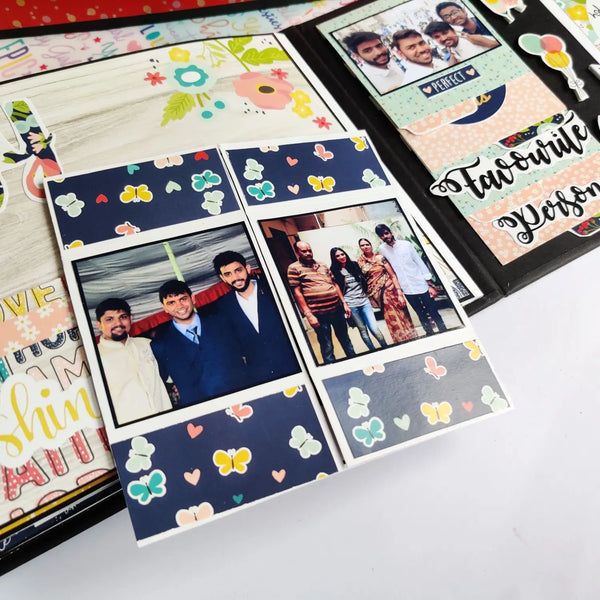 Rotating Wheel Birthday Scrapbook - Gifty