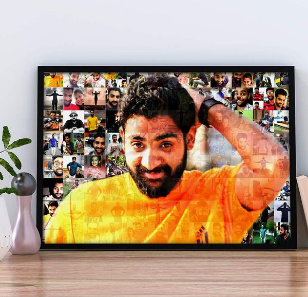 Mosaic Photo Frame (Personalised) - Gifty