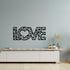 “LOVE” – Black Designer Wooden Wall Hanging