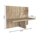 Classic Square-Shaped Wooden Wall Shelves – Mid-Century Modern Style