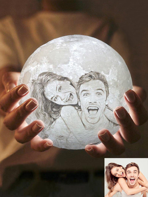 Moon Lamp 3D Print - Gifty