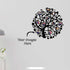 Heart-shaped Photo Family Tree (Personalised - 11 photos) - Gifty