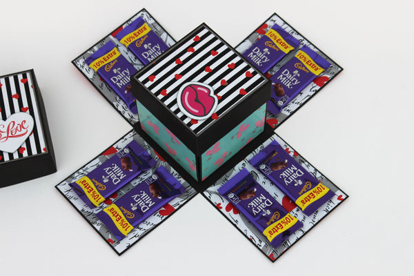 Chocolate Explosion Box - Cute Emojis