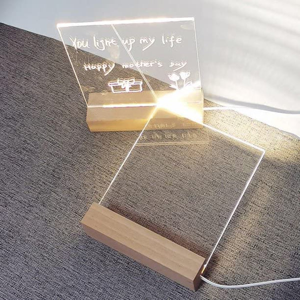 3D Acrylic Memo Board with Pen