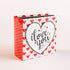 Mini scrapbook album - I love you
