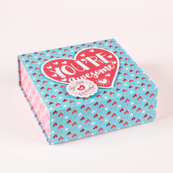 Valentine's Sweet Surprise Hamper with Chocolates & Card
