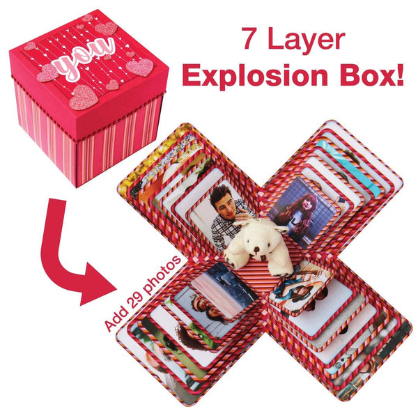 7 Layer Printed Explosion Box - Gifty
