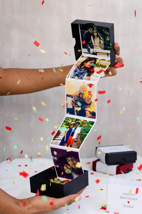 Mini Zig Zag Photo Box - Gifty