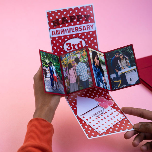 Personalised Twist Popup Greeting Card - Gifty