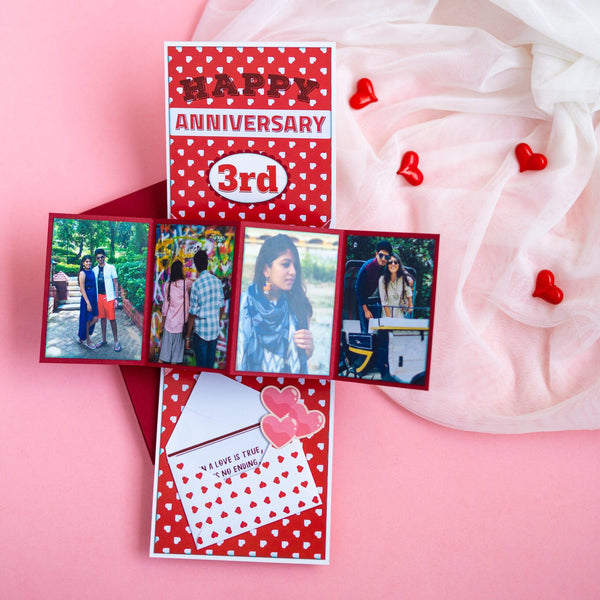 Personalised Twist Popup Greeting Card - Gifty
