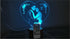 Heart Acrylic Lamp (Multicolour) - Gifty