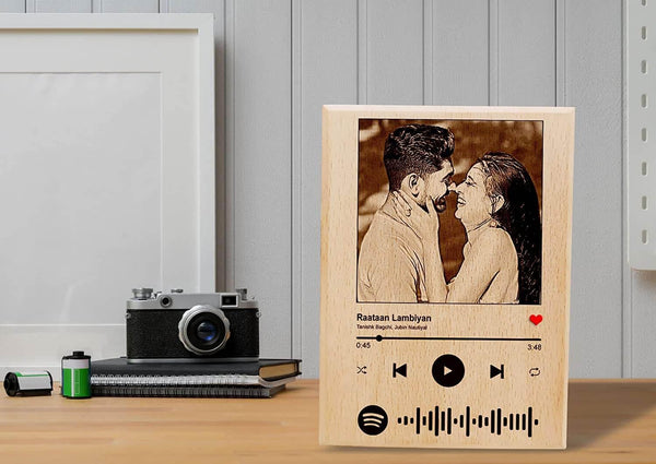 Spotify Frame (Wooden) - Gifty
