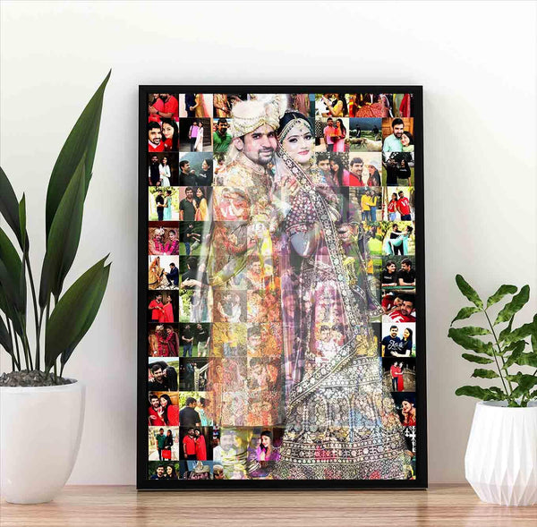Mosaic Photo Frame (Personalised) - Gifty